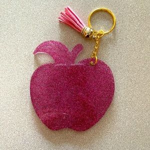 Handmade Apple Keychain